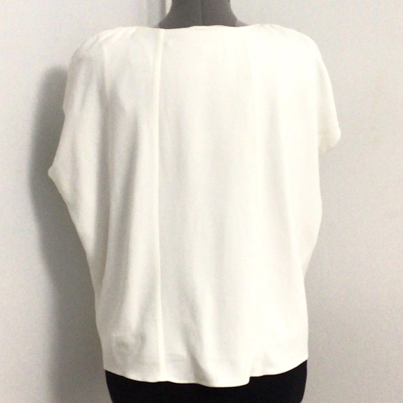 NWT Emporio Armani Slit-Sleeve Cape Top - Picture 2 of 7